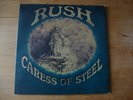 RUSH POWER CARESS OF STEEL UK 1st 1975 Press VERTIGO Record Near MINT