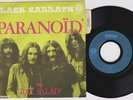BLACK SABBATH * Paranoid * 1970 French 45 * OZZY OSBOURNE *