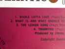 LED ZEPPELIN II -PLUM LABEL 1st PRESS 1969 A2/B2 - LEMON SONG / THANKYOU