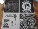 Antidote/The Abused/The Mob/Urban Waste LP agnostic front,bad brains,cro-mags,7
