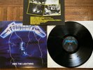 Metallica Ride the Lightning Blackened 180g Vinyl LP EX