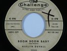 Rockabilly 45 HUELYN DUVALL Boom Boom Baby CHALLENGE promo HEAR