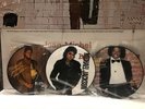 Micheal Jackson picture discs 3lot lp vinyl records