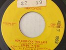 NORTHERN SOUL Debbie Taylor HOW LONG CAN THIS LAST GWP 45 rare Canadian pressing