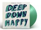 SPORTS TEAM  DEEP DOWN HAPPY   GREEN VINYL 500 ONLY FIRST PRESSING + CASSETTE