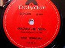 TRIO TERNURA Razao de Ser/O Mensageiro ORIG BRAZIL SOUL FUNK 45 7