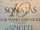 Rare Vanguard Stereo 4-LP SRV 300/3 Beethoven/Szigeti '10 Sonatas' NM