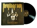 PENTAGRAM FIRST DAZE HERE LP REPRESS GATE FOLD BLACK VINYL DOOM METAL