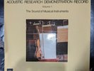 Audiophile ACOUSTIC RESEARCH DEMONSTRATION RECORD VOL 1 LP Vinyl Record Album