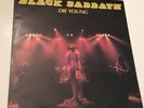 BLACK SABBATH 12 INCH EP DIE YOUNG / MOB RULES DIO VERTIGO IMPORT VG SHAPE