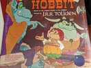 The Hobbit LP vinyl Record 12 Page color book rankin bass production Disney 3819
