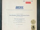 ARCHIV LP 198 186 SAPM RED STEREO - PIERRE FOURNIER - BACH Cello Suites 1 & 2
