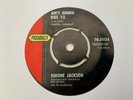 SIMONE JACKSON - AINT GONNA KISS YA - MOD POP CLASSIC 1963 PICCADILLY 7N35124