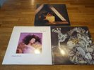 3 UK original PRESS VINYL LP KATE BUSH LIONHEART + HOUNDS OF LOVE never for ever