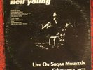 Neil Young Live On Sugar Mountain LP 1971 Rare