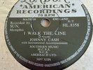 Johnny Cash. I Walk The Line/ Get Rhythm. London 78 Rpm. HL 8358