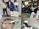 Huey Lewis & The News Fore Sports Picture This Small World Record Bundle Lot