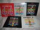 HOOKED ON CLASSICS I, II, III,  HOOKED ON SWING I,II, 5  LP's, all VG+.