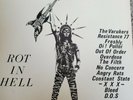 Rot In Hell comp- limited edition, 22 tracks. Uk82. Punk