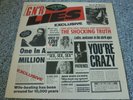 GUNS N' ROSES - Lies - RARE Withdrawn  Uncensored Inner Sleeve - 1st Press LP EX