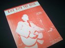 GENE VINCENT Rare Original SHEET MUSIC SINGLE 