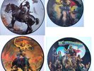 5 Picture Discs - Molly Hatchet - diverse Titel, die Lieberman-back ist dabei.