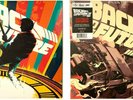 Back To The Future Part I & II [Electric Blue Splatter Vinyl] LP Record Album 2