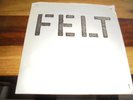 FELT-INDEX/BREAK IT-UK SHANGHAI 1979-1 ST ISSUE POEM ON BACK SLEEVE SEE SCANS