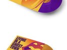 THE ROLLING STONES - Living In A Ghost Town 2 Record Set Purple & Orange Vinyl
