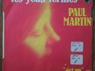 PAUL MARTIN Les Yeux Fermés French Electronic Disco Pop Rare SP PHILIPS 1978