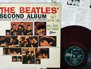 BEATLES SECOUND ALBUM ODEON OR-7058 JAPAN FLIPBACK COVER RED VINYL VINYL LP