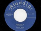 BLUES/R & B-CALVIN BOZE-SAFRONIA B/ANGEL CITY BLUES-ALADDIN 3055