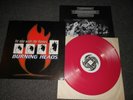 BURNING HEADS LP BE ONE WITH THE FLAMES RARE 1 PRESS PINK VINYL  NM NOFX