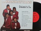 THE MANHATTANS Dedicated To You LP (Carnival 201, orig 1965 Mono) VG Vinyl, Soul