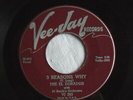 The EL DORADOS 3 reasons why / boom diddie boom 45 doo-wop VEE-JAY vj 263