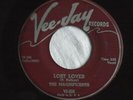 The MAGNIFICENTS lost lover / off the mountain 45 doo-wop VEE-JAY vj-235