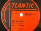 The Cookies 1955 DOO WOP 78 Later Later / Precious Love on ATLANTIC Label VG+++