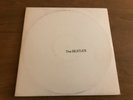 THE BEATLES WHITE ALBUM RARE WHITE VINYL CAPITOL POSTER/PICS 2LP EXCELLENT
