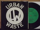 URBAN WASTE - POLICE BRUTALITY EP 7'' RARE 83 PRESS W/ 2 INSERTS NYC HC PUNK KBD