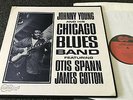1029-JOHNNY YOUNG & CHICAGO BLUES BAND/OTIS SPANN-1966 ARHOOLIE VINYL LP EX/EX+