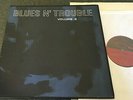 1012-BLUES N' TROUBLE-VOL 2-1962 ARHOOLIE VINYL LP-LIGHTNIN' HOPKINS/MERCY DEE
