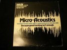 Micro-Acoustics Transiet & Tracking Ability LP MA TT-2002 1976 VG+