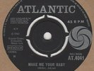 Barbara Lewis Make Me Your baby Atlantic 4041 Soul Northern Rocksteady