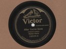 Record: (78 rpm)  Marion Harris  on Label - Victor # 18509  (c.1918)  Very Rare