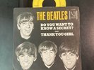 THE BEATLES DO YOU WANT TO KNOW A SECRET/THANK YOU GIRL VJ 587 45 RPM 1964