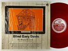 Blind Gary Davis - The Singing Reverend LP - Stinson Red Wax VG+ Shrink