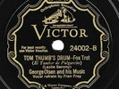 Victor #24002: George Olsen Music-Tom Thumb's Drum/Ambrose-Queen In Parlour V+