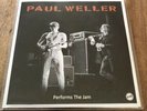 Paul Weller  Custom Cut. Performs The Jam. Copy 3/10. 7 Inch Clear Viny