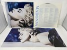 Madonna TRUE BLUE Vinyl LP Sire Records (1-25442) 1986 With Original Poster NM+