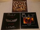 Cult 3 X LP Bundle -Love Album, Electric and Live at the Lyceum -original inners